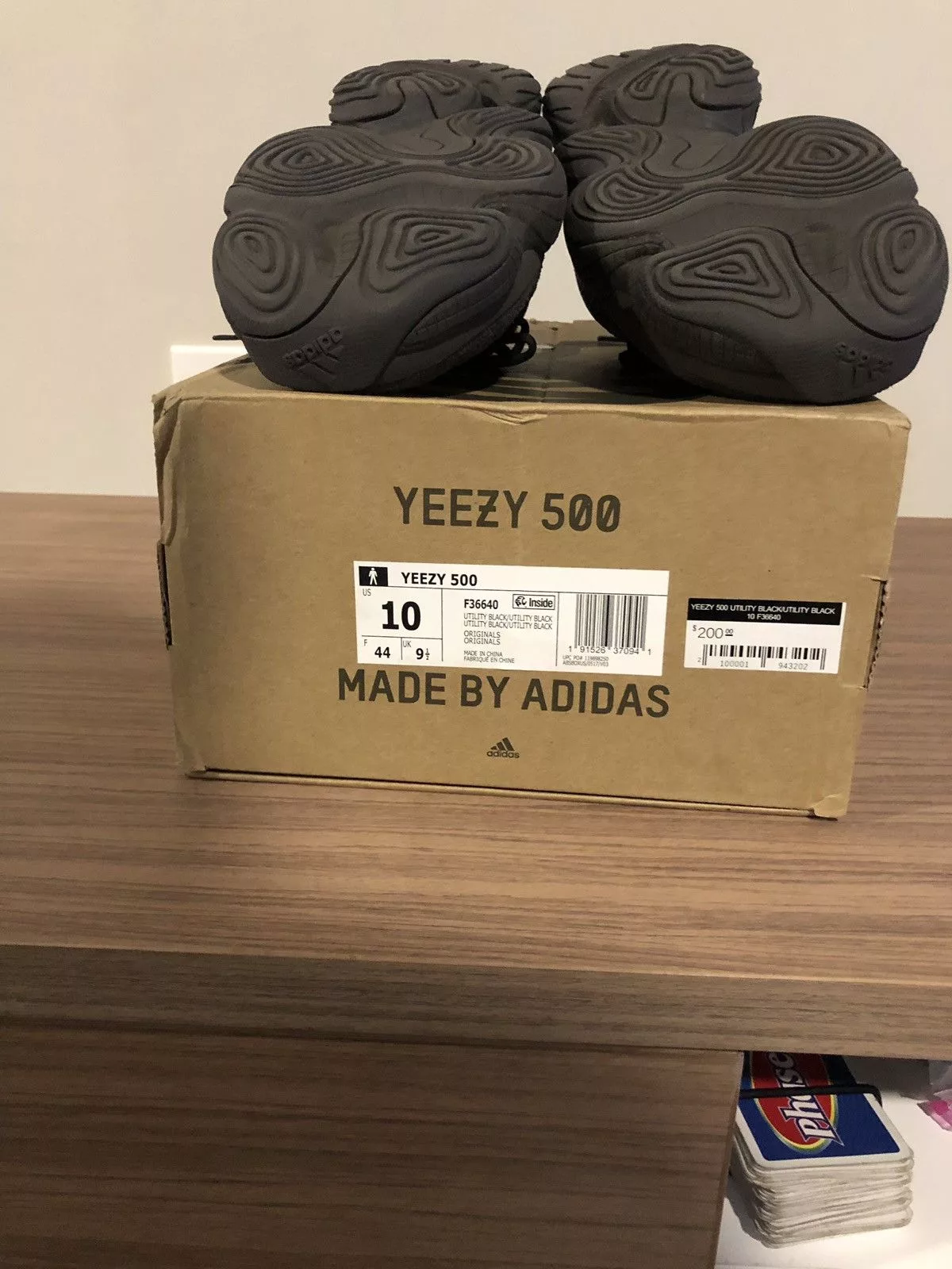 Adidas Low Top Sneakers Adidas Yeezy 500 Utility Black