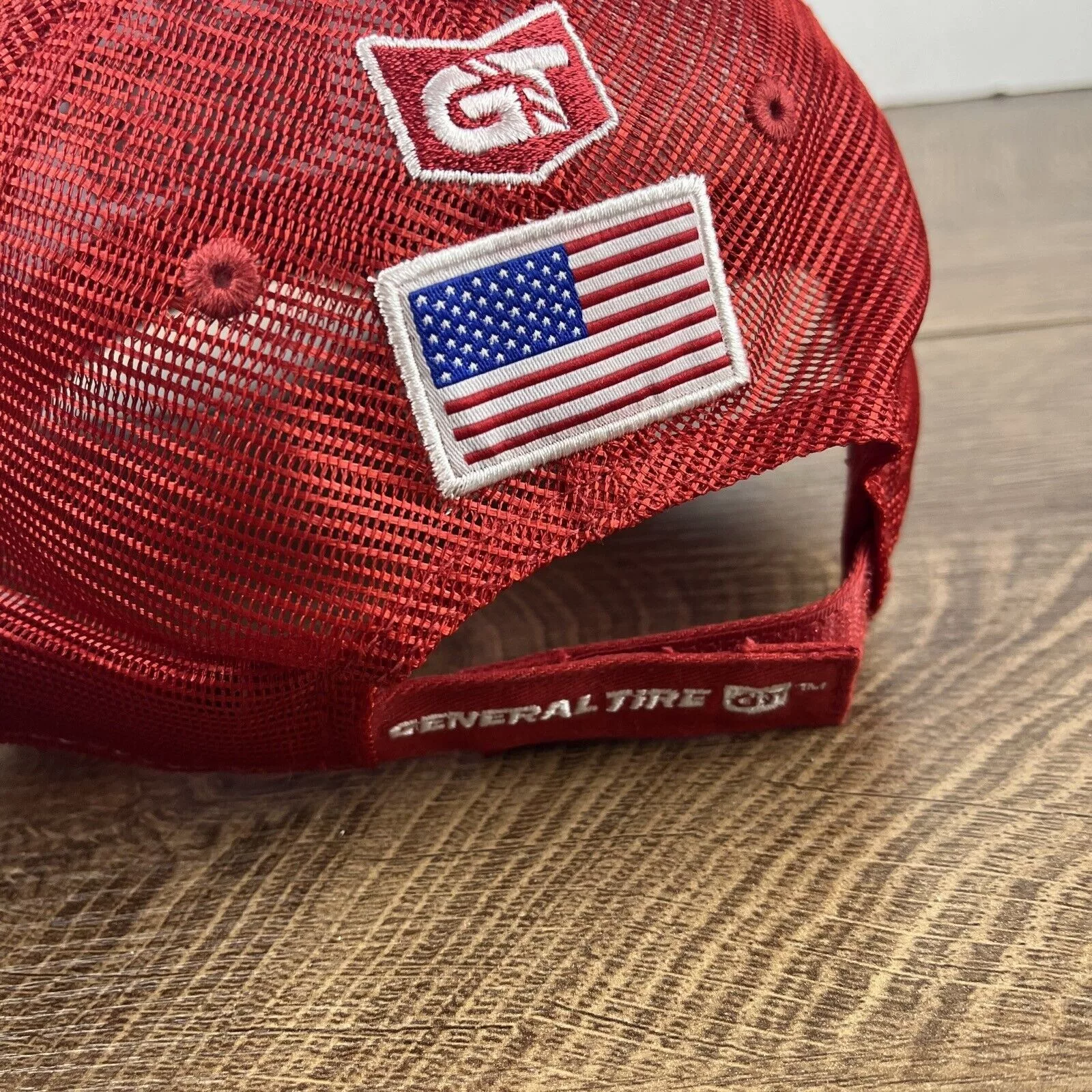 Other Hats Other General Tire Hat GT Red Hat Adjustable Adult Size Hat Red Ca