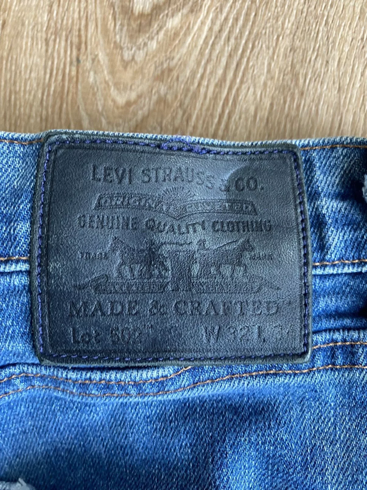 Levi's Made & Crafted Denim Levi's Made & Crafted 502 Levi’s made & crafted “patchwork Blue
