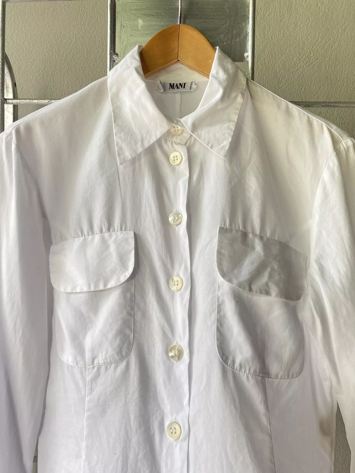 Armani Button Ups Armani Mani white packet shirt