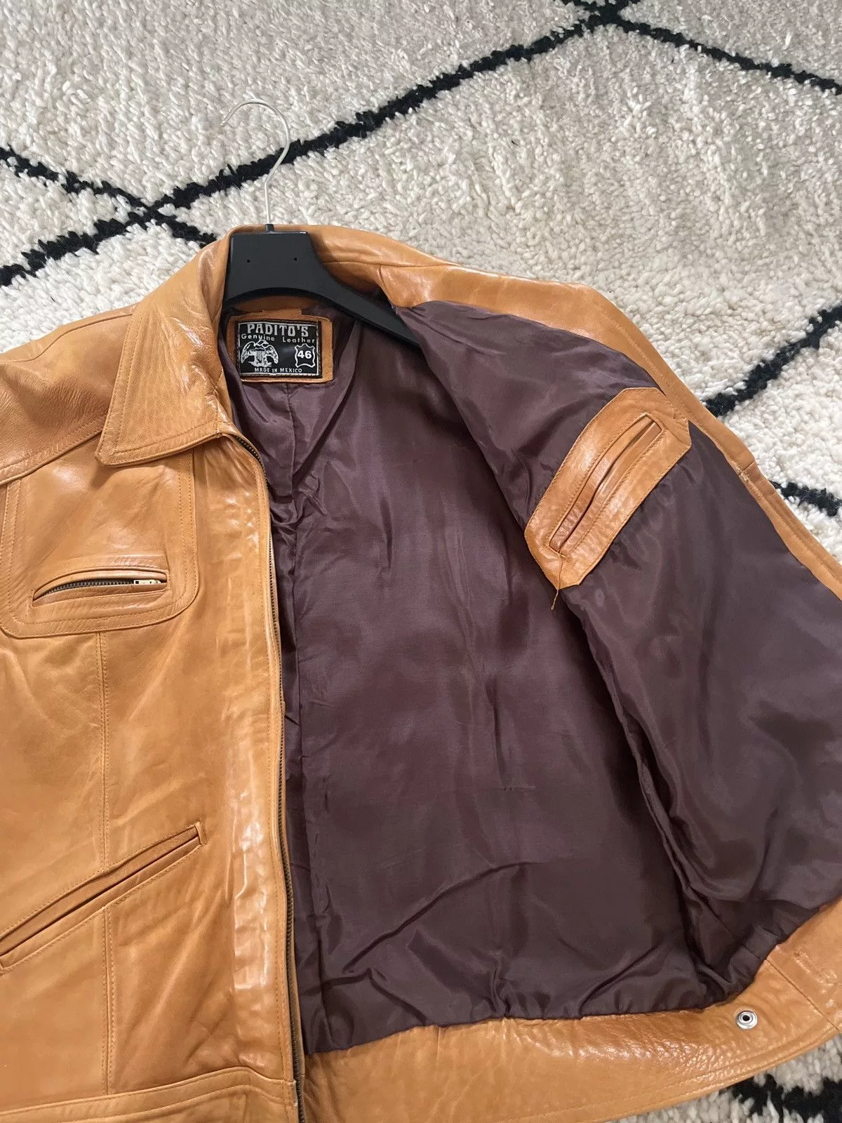 Vintage Leather Jackets Vintage Leather jacket Beige
