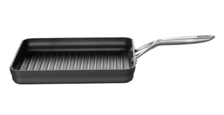 11" Nonstick Square Hard Anodized Grill