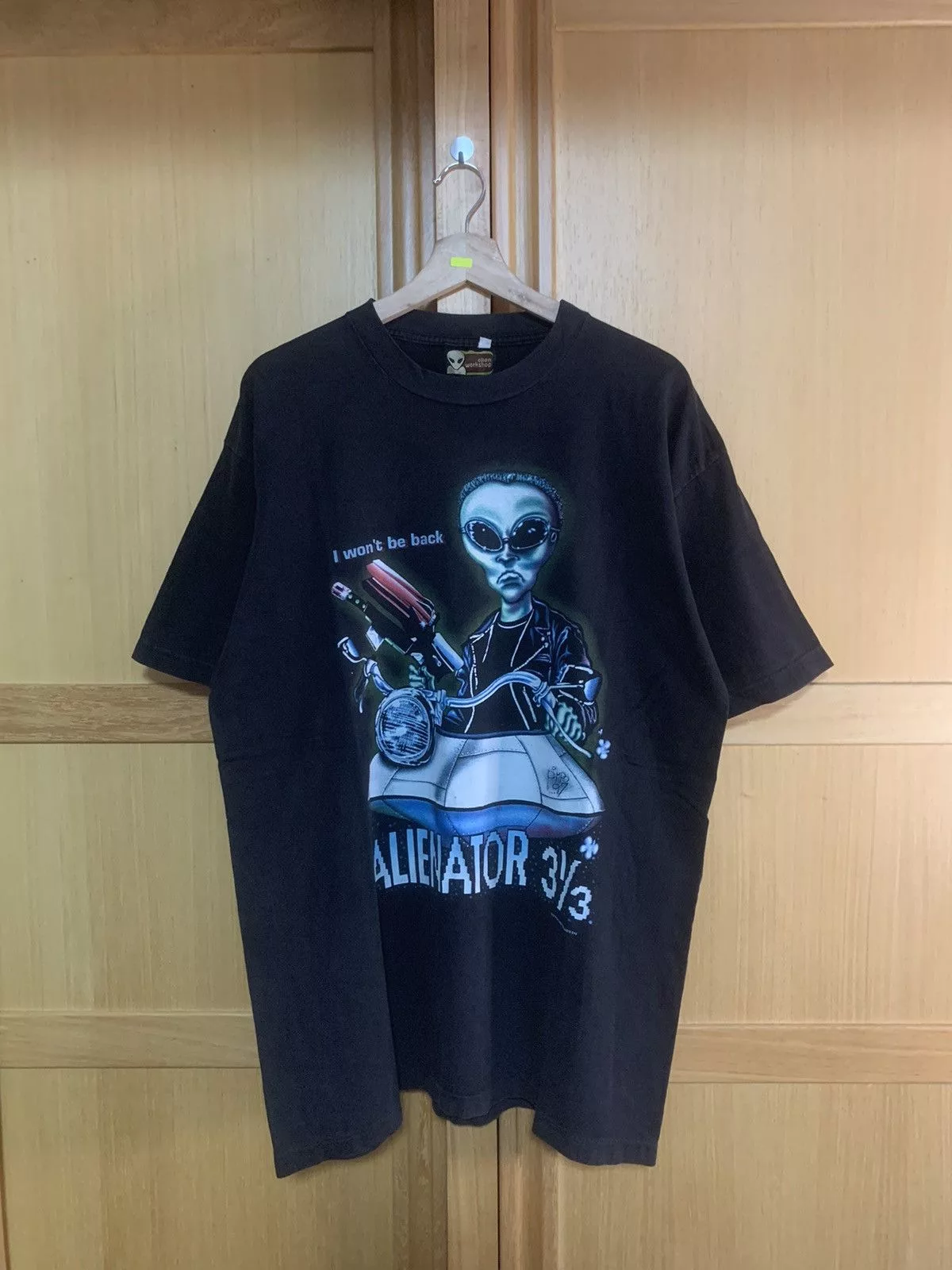 Alien Workshop Short Sleeve T Shirts Alien Workshop × Vintage RARE Vintage Alien Workshop TheTerminator Black