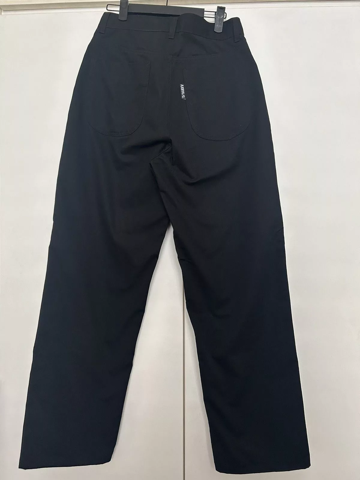 Designer Denim Designer Ajo Taigan graphic cotton pants Black Streetwear