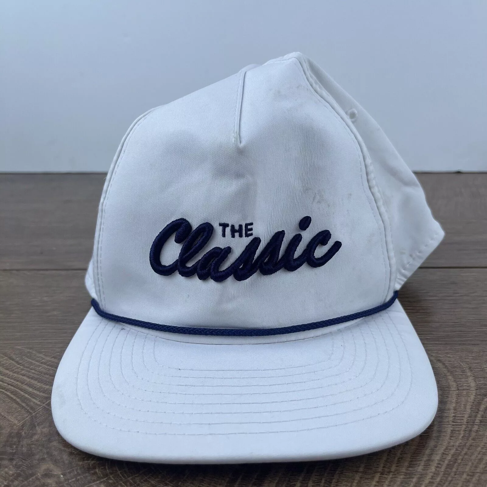 Other Hats Other The Classic Hat Classic Snapback Hat White Adjustable Hat Ad