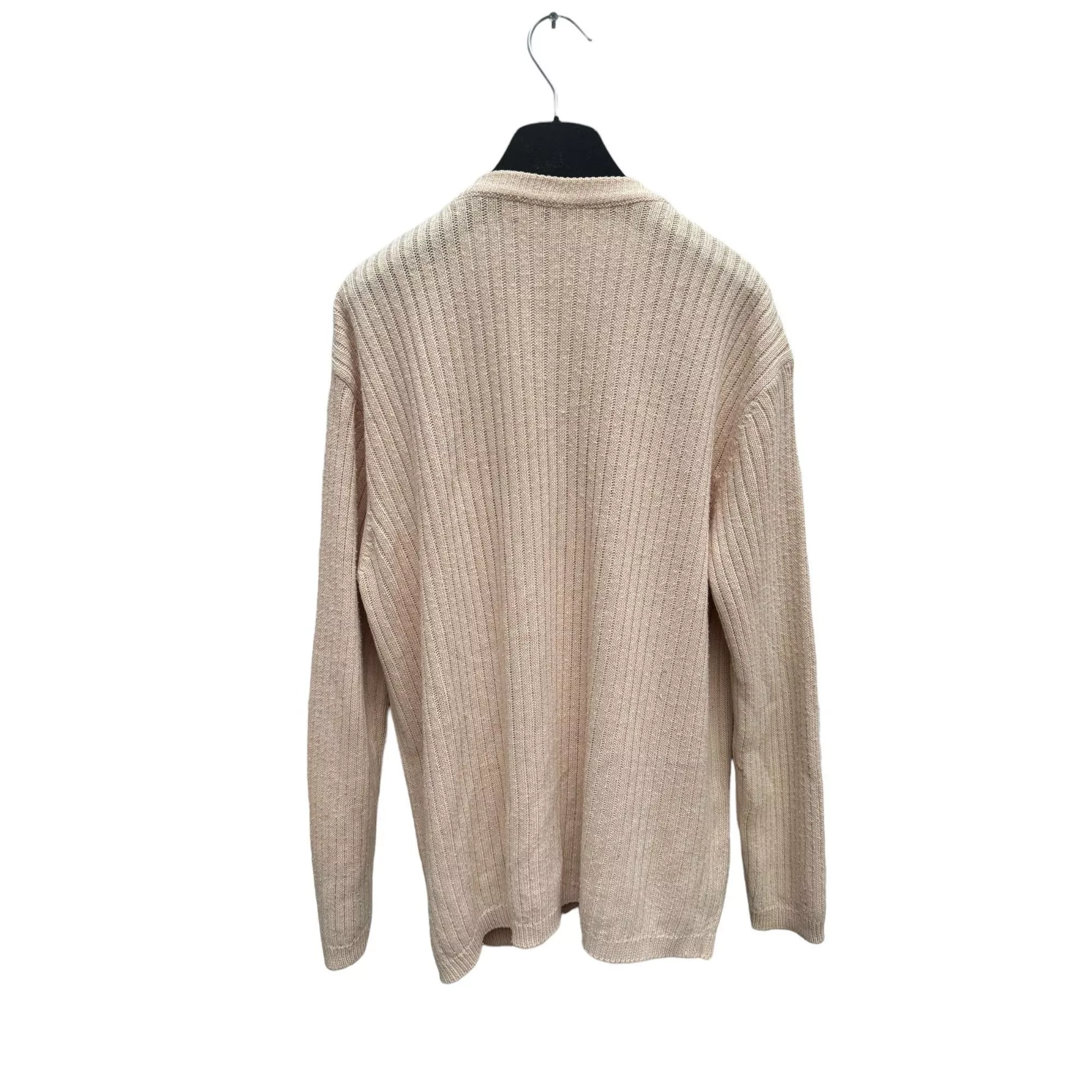 Courreges Sweaters Courreges Beige Knitted Cardigan