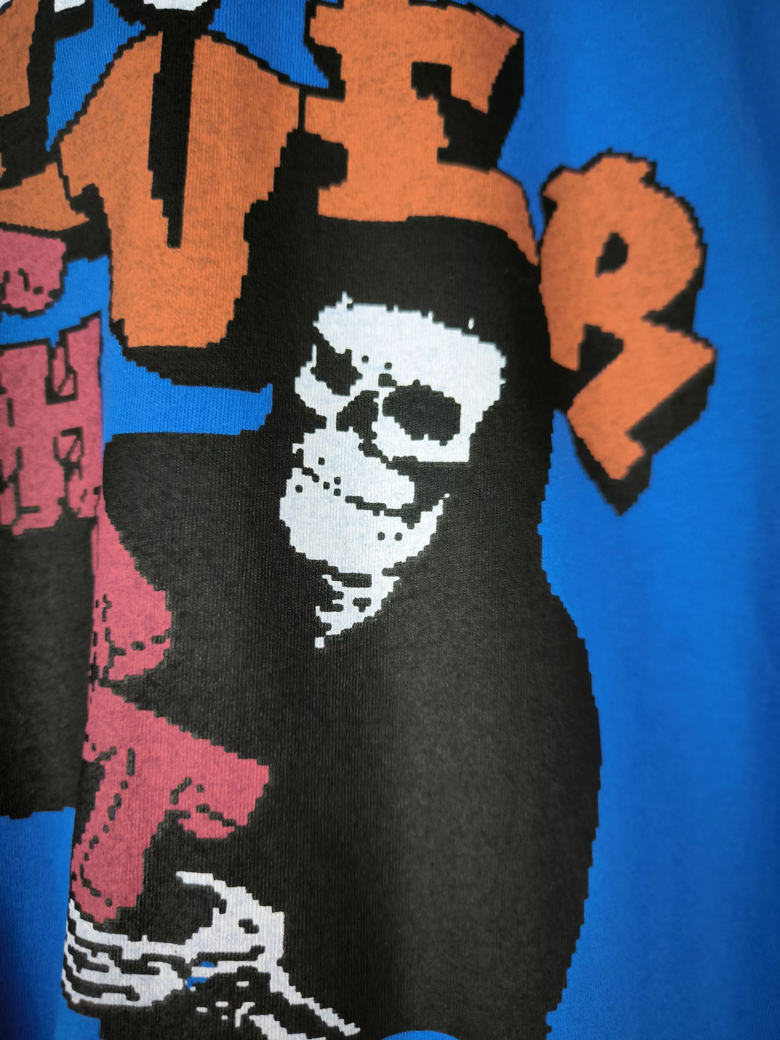 thisisneverthat Short Sleeve T Shirts thisisneverthat Skeleton Blue Tee Streetwear
