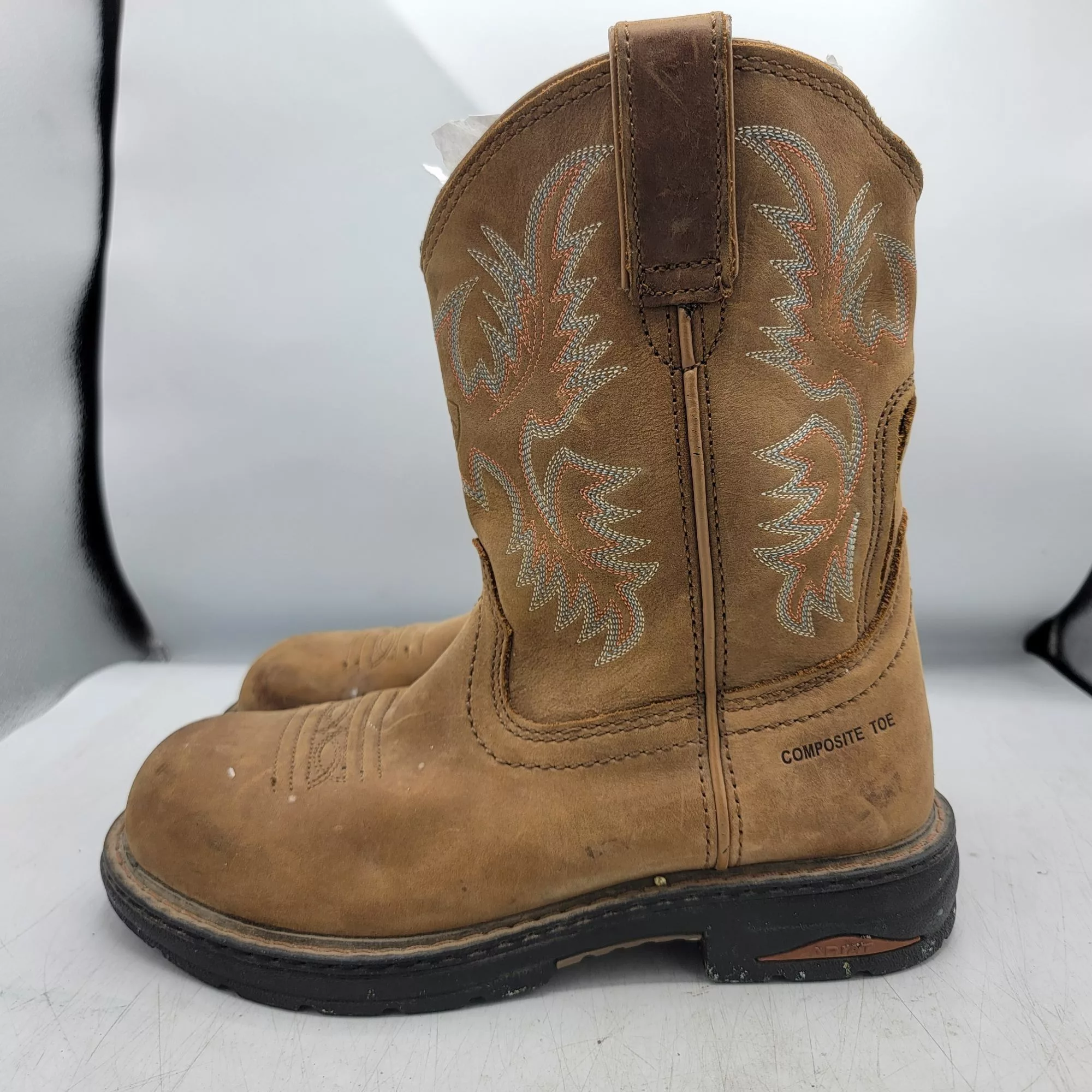 Ariat Boots Ariat Tracey Womens 6 Brown Composite Toe Work Boots Casual