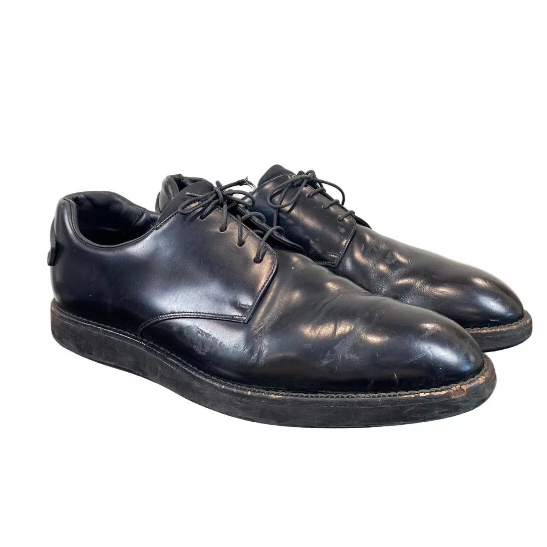 Prada Formal Shoes Prada Milano Leather Derby Loafer Dress Shoes Men's 9.5 Black
