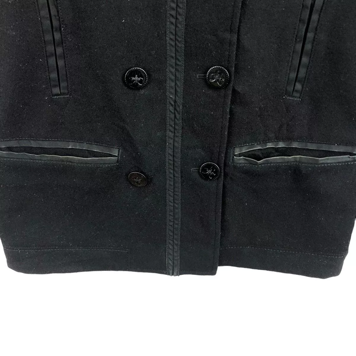 Marithe + Francois Girbaud Heavy Coats Marithe + Francois Girbaud × Vintage Pick!! Vtg MARITHE FRANCOIS GIRBAUD x Le Casual De Wool Coat Black