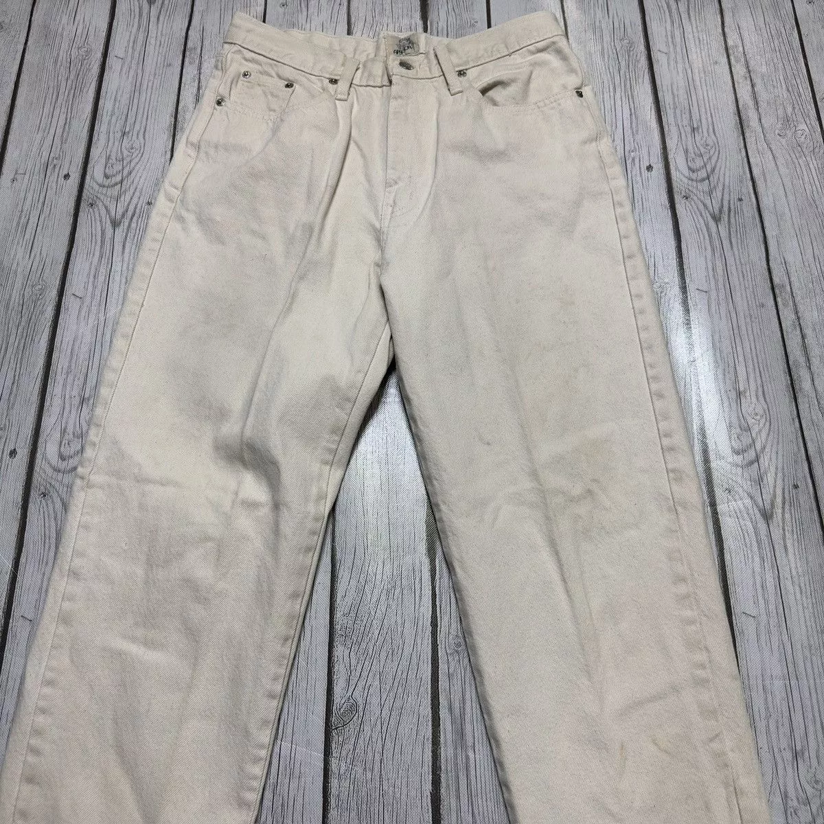 Vintage Denim Vintage Sasson jeans White