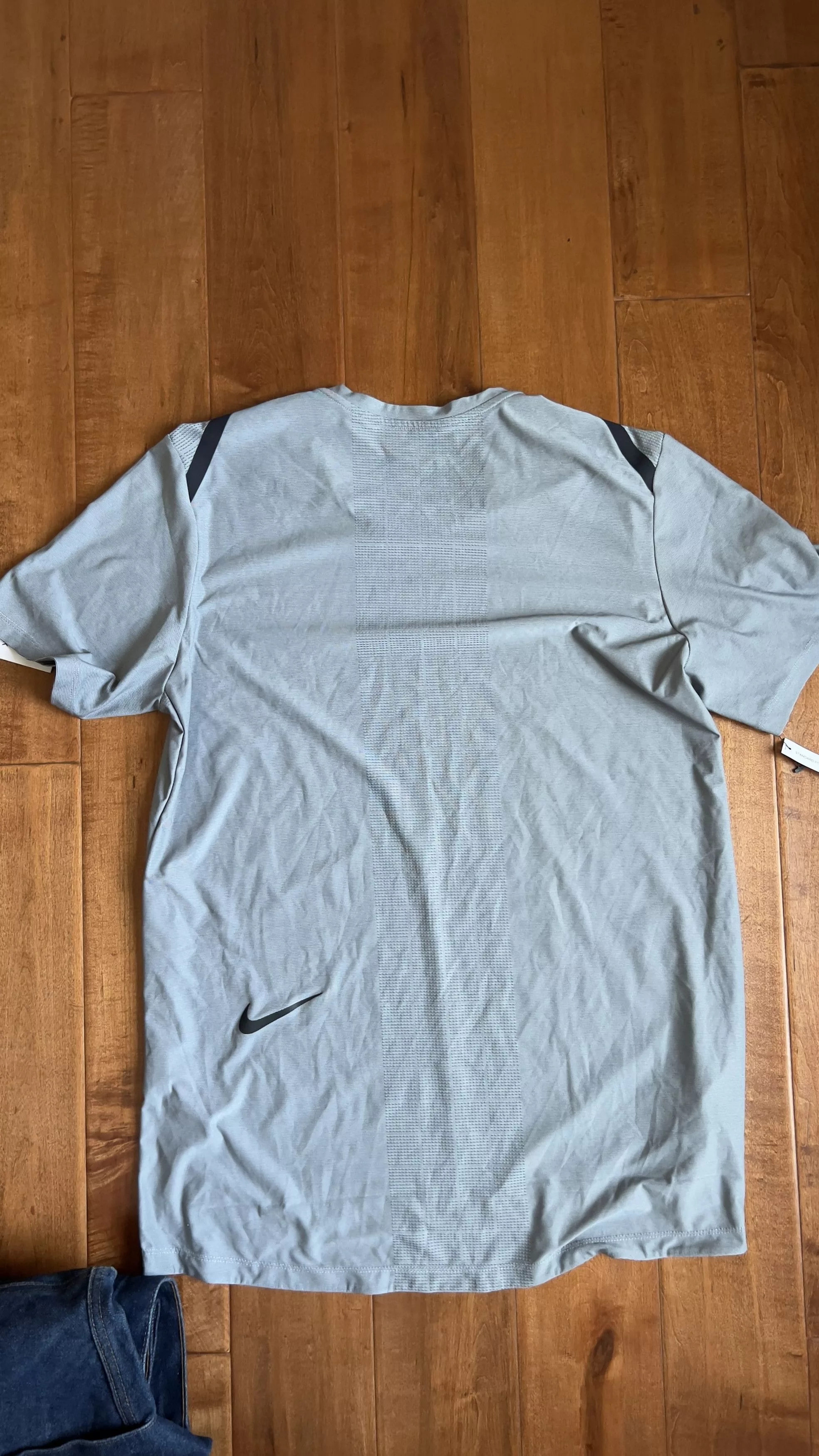 Nike Short Sleeve T Shirts Nike Tech Pack Tee Gray
