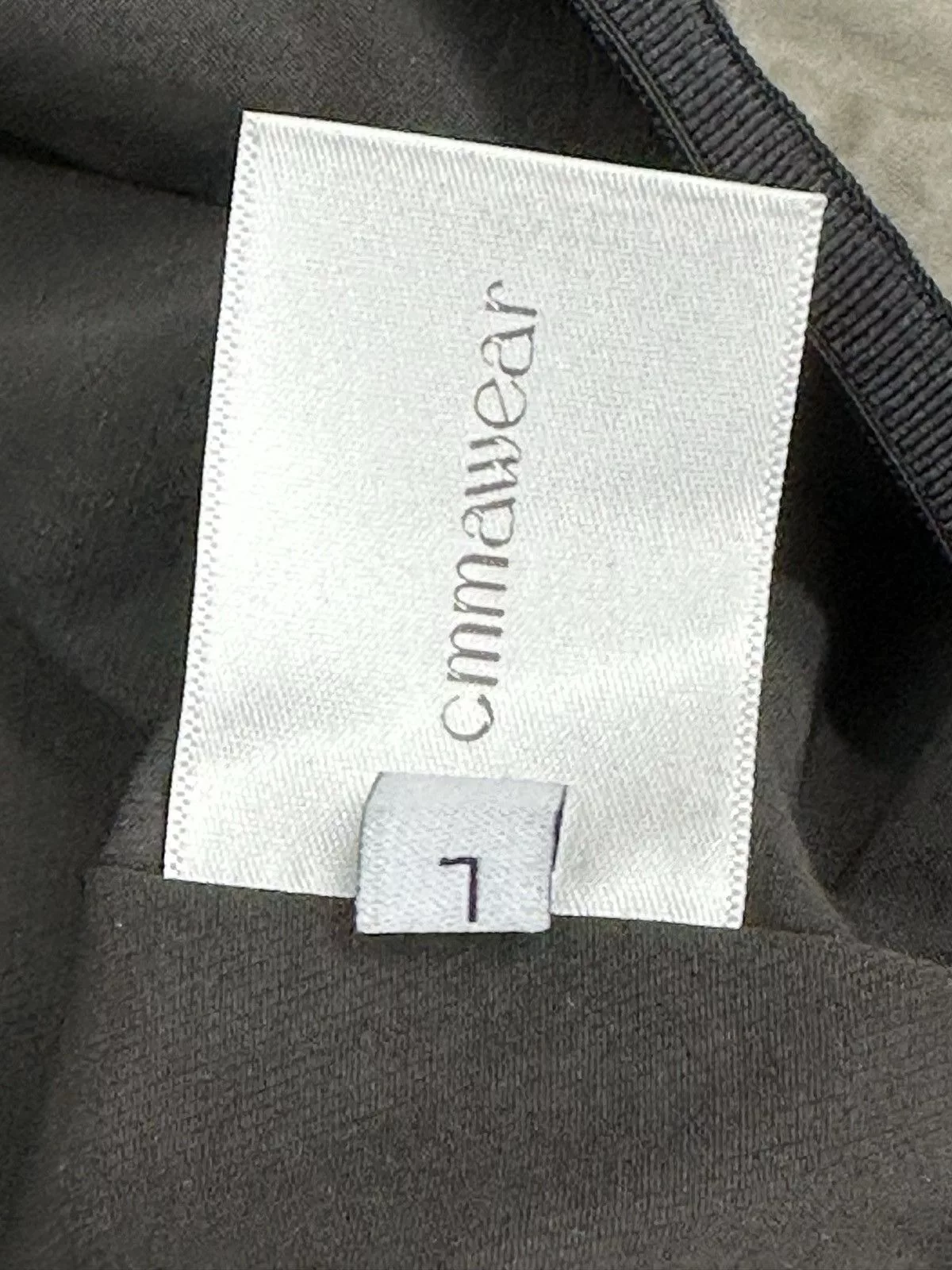 CMMAWEAR Light Jackets Cmmawear Piping Jacket Black Large