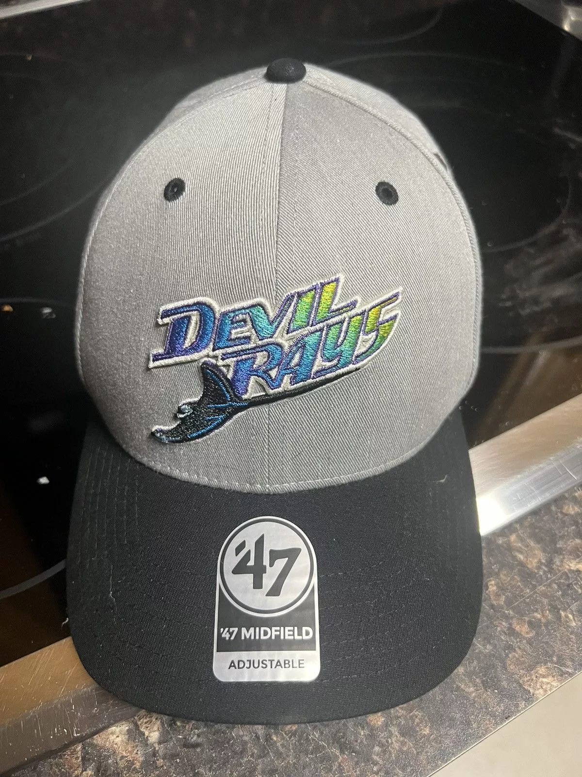 Cooperstown Collection Hats Cooperstown Collection × MLB Tampa Bay Devil Rays Cooperstown Collection Adjustable Hat Gray