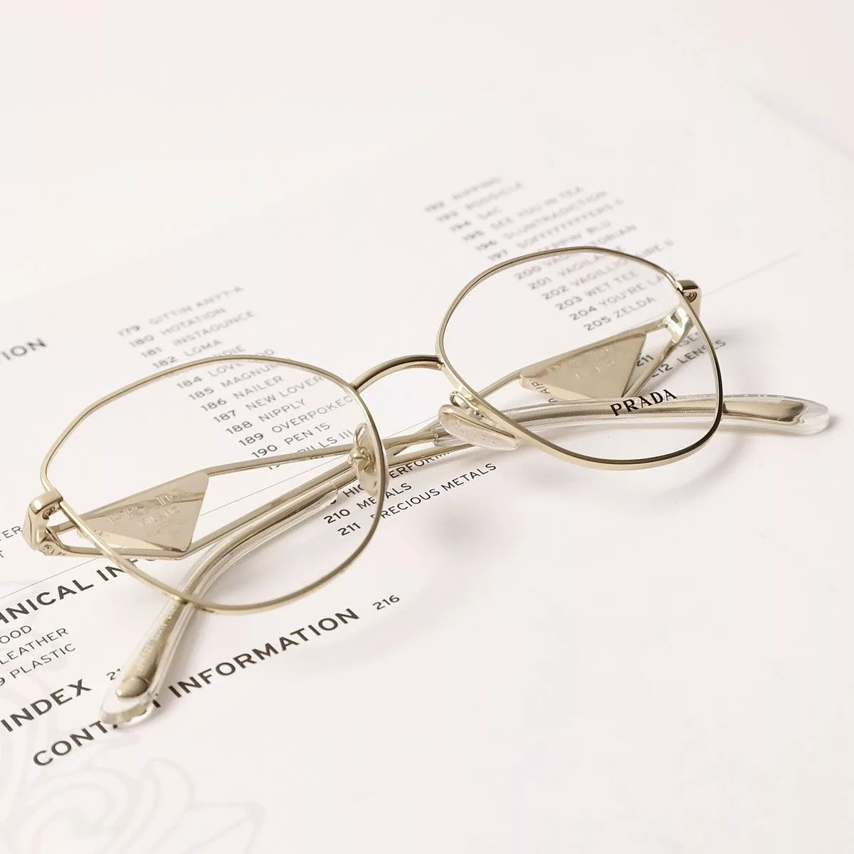 Prada Glasses PRADA 0PR 52ZV GLASSES Multi