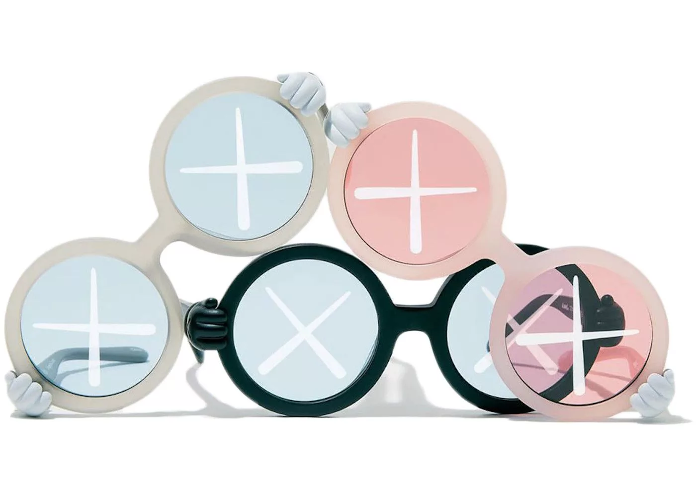 Kaws Glasses KAWS x Sons & Daughters Sunglasses - Complete Box Set Multi