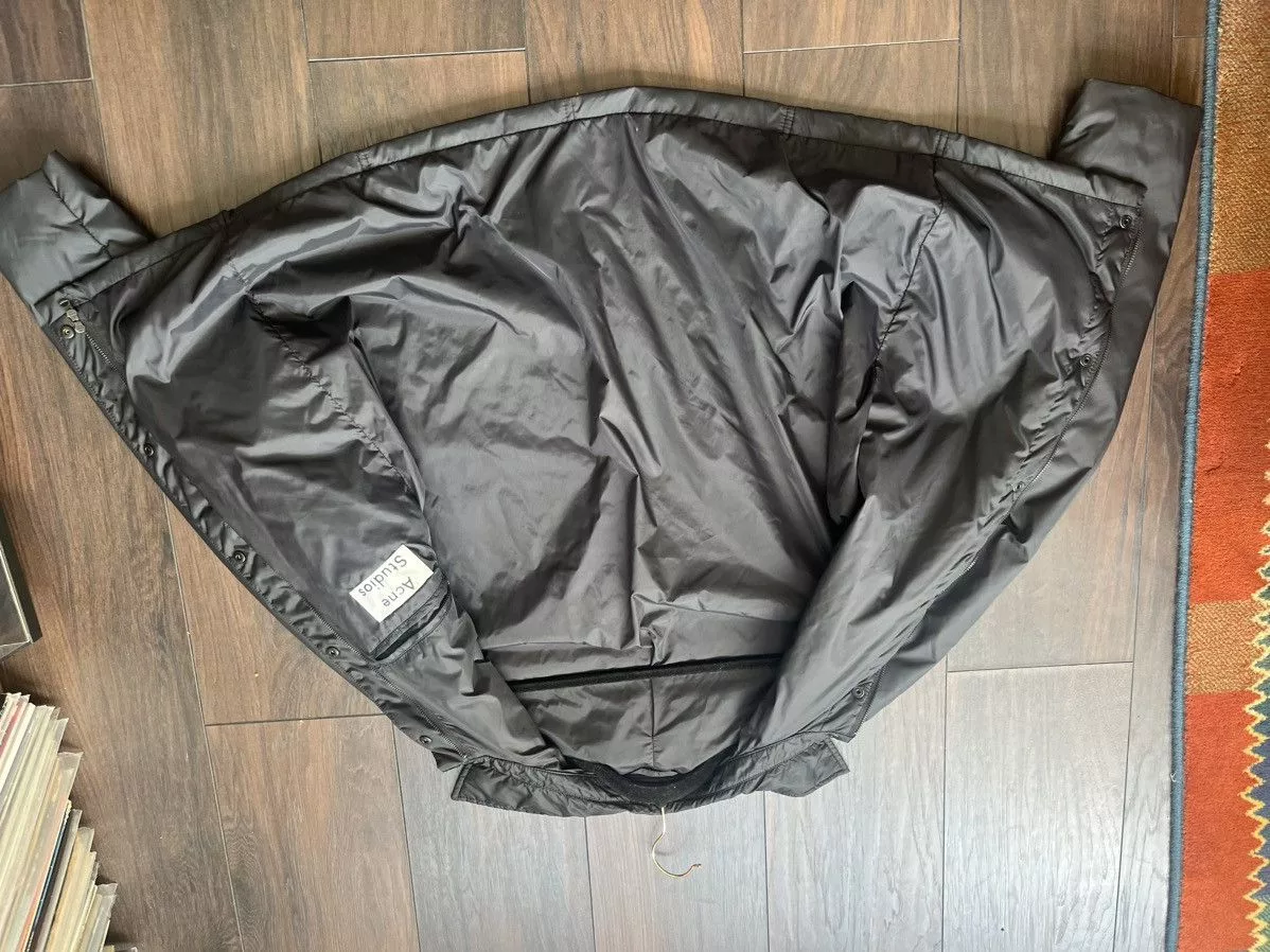 Acne Studios Light Jackets Acne Studios Acne Studio Nylon shirt jacket. Aw14 Black