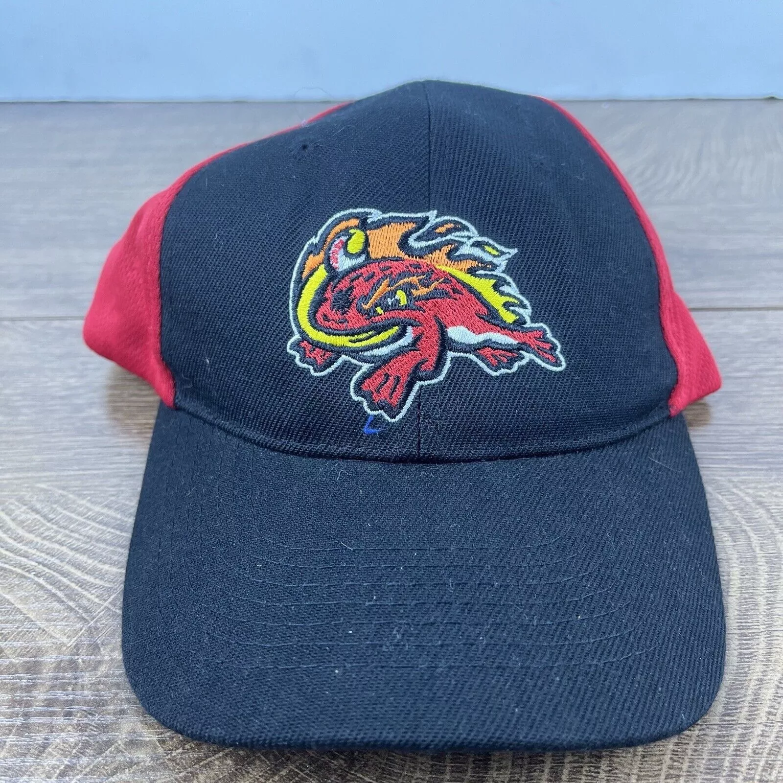 Other Hats Other Fire Frogs Hat Florida Firefrogs Adjustable Hat Black Hat Ad