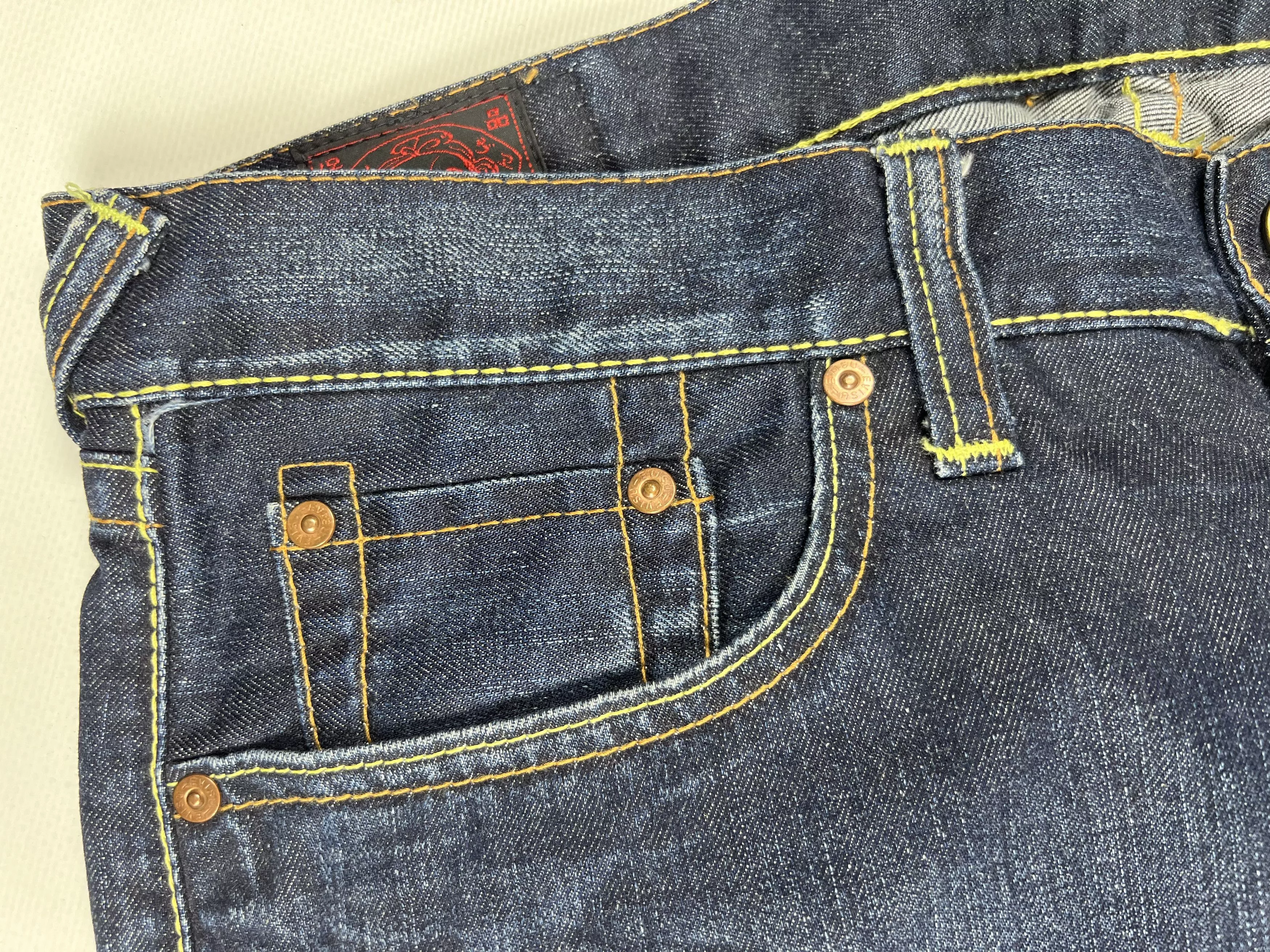 Evisu Denim Jeans 34 Blue