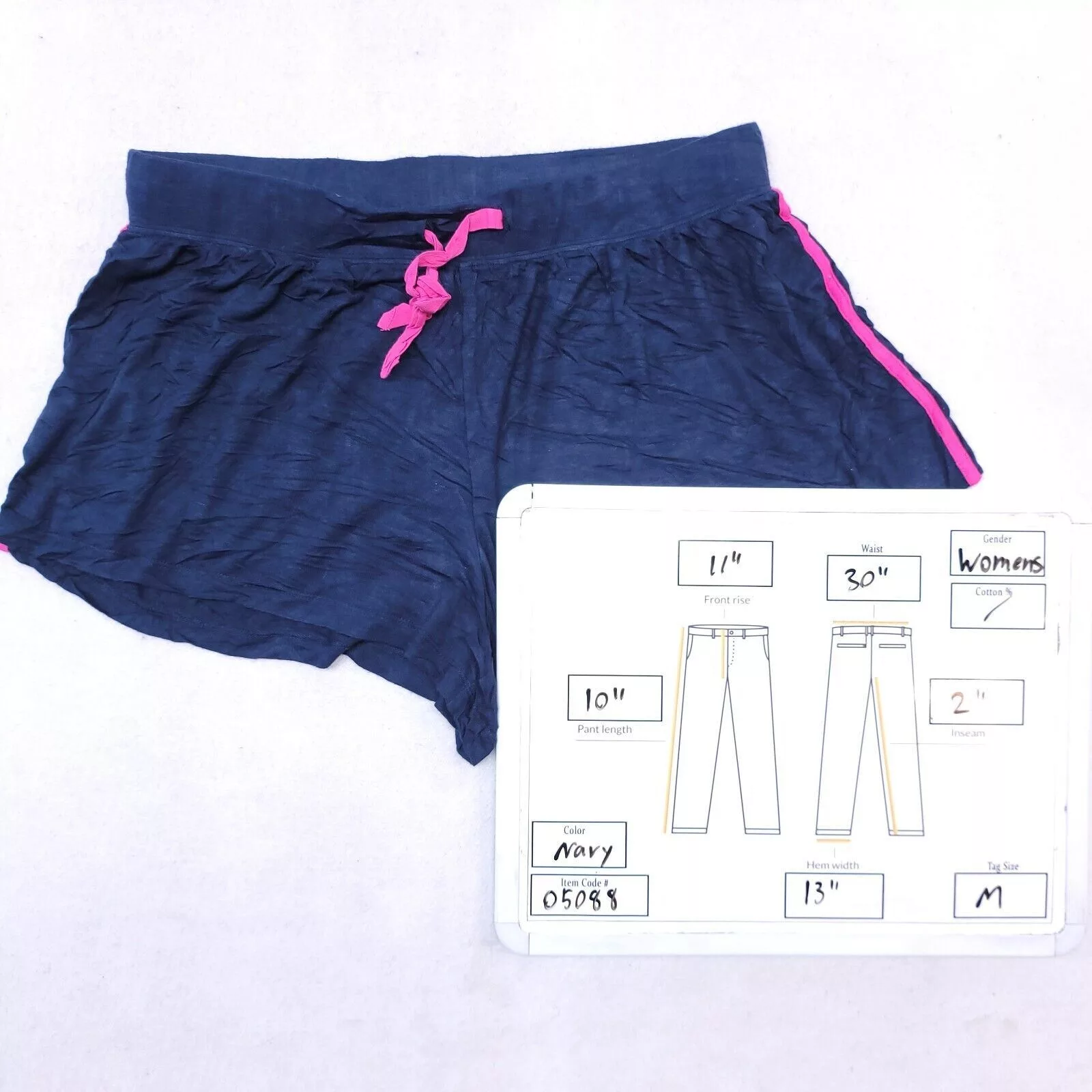 J.Crew Shorts J.Crew JCrew Athletic Drawstring Shorts Womens Size Medium M Blue