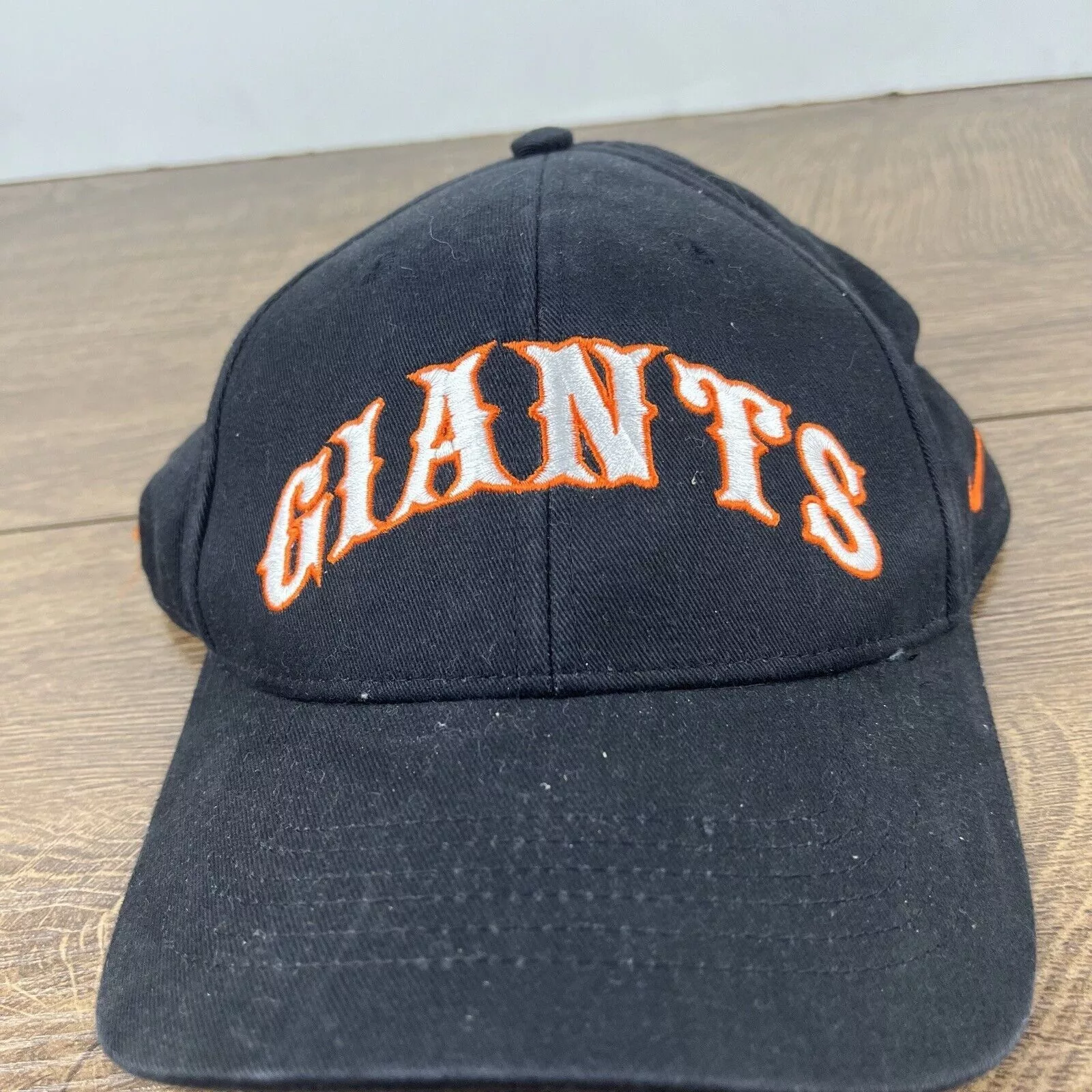 Nike Hats San Francisco Giants CHILD Hat Nike Black Hat Adjustable Bla