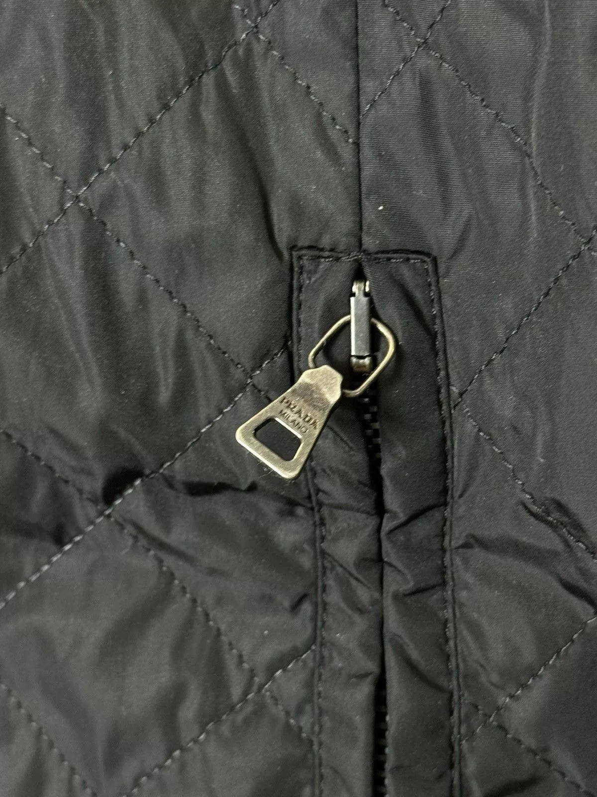 Prada Cloaks Capes Prada Fur Jacket Black