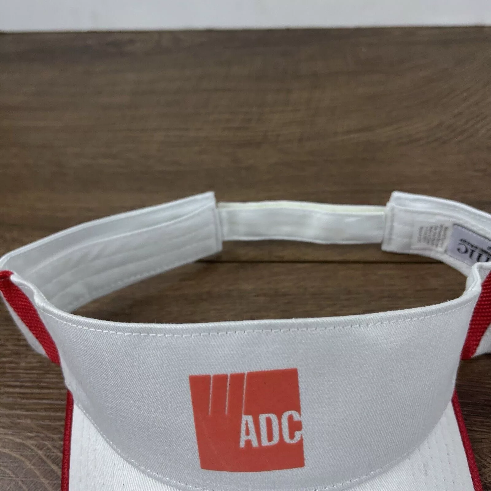 Other Hats Other ADC W Visor Hat White ADC Cap Hat Adjustable Hat White ADC A