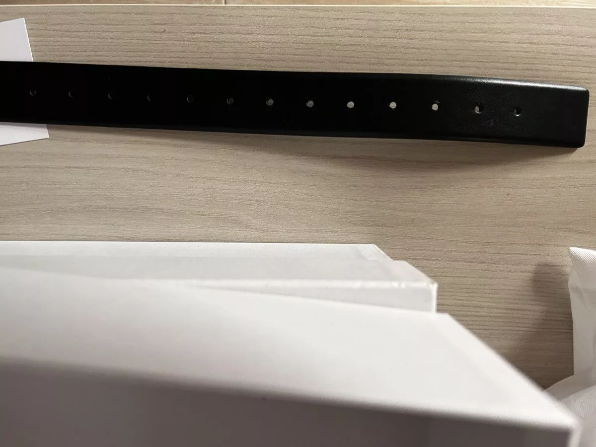 Sunnei Belts Sunnei black leather belt OS