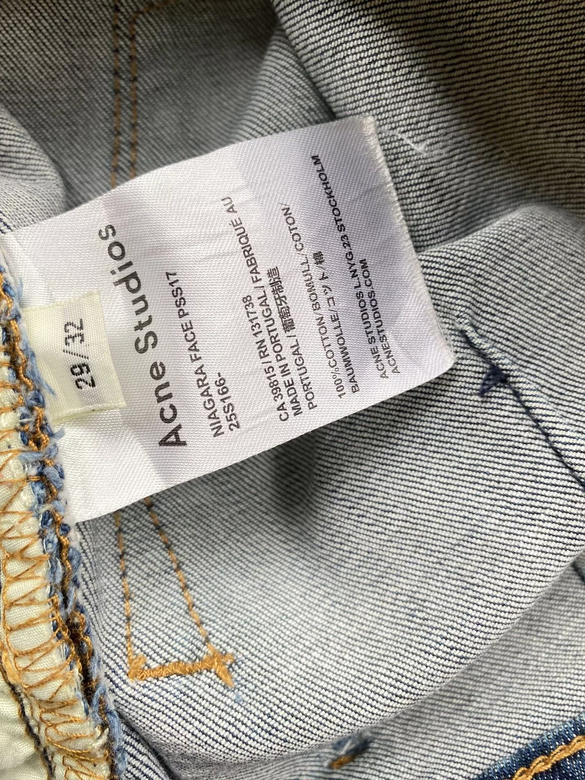 Acne Studios Jeans Acne Studios denim jeans Blue