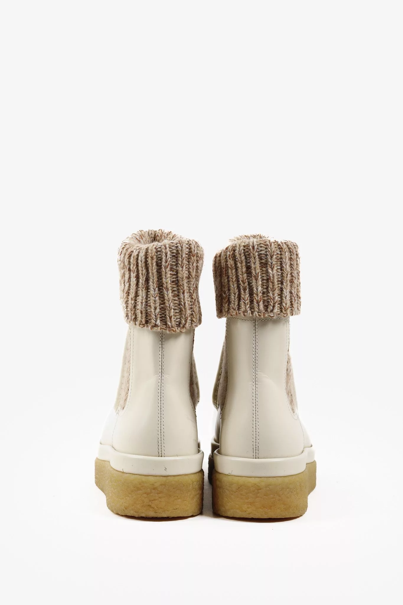 Chloe Boots Chloe Beige Jamie Sock Boots Multi