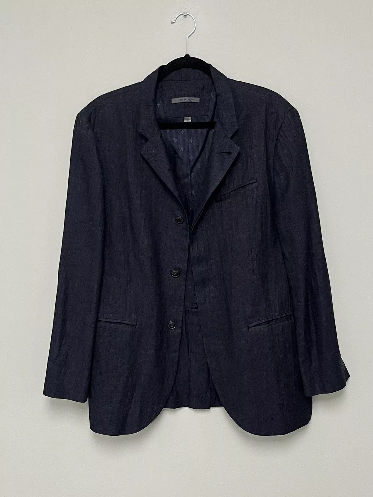 John Varvatos Light Jackets John Varvatos Hidden button jacket. 40 Blue