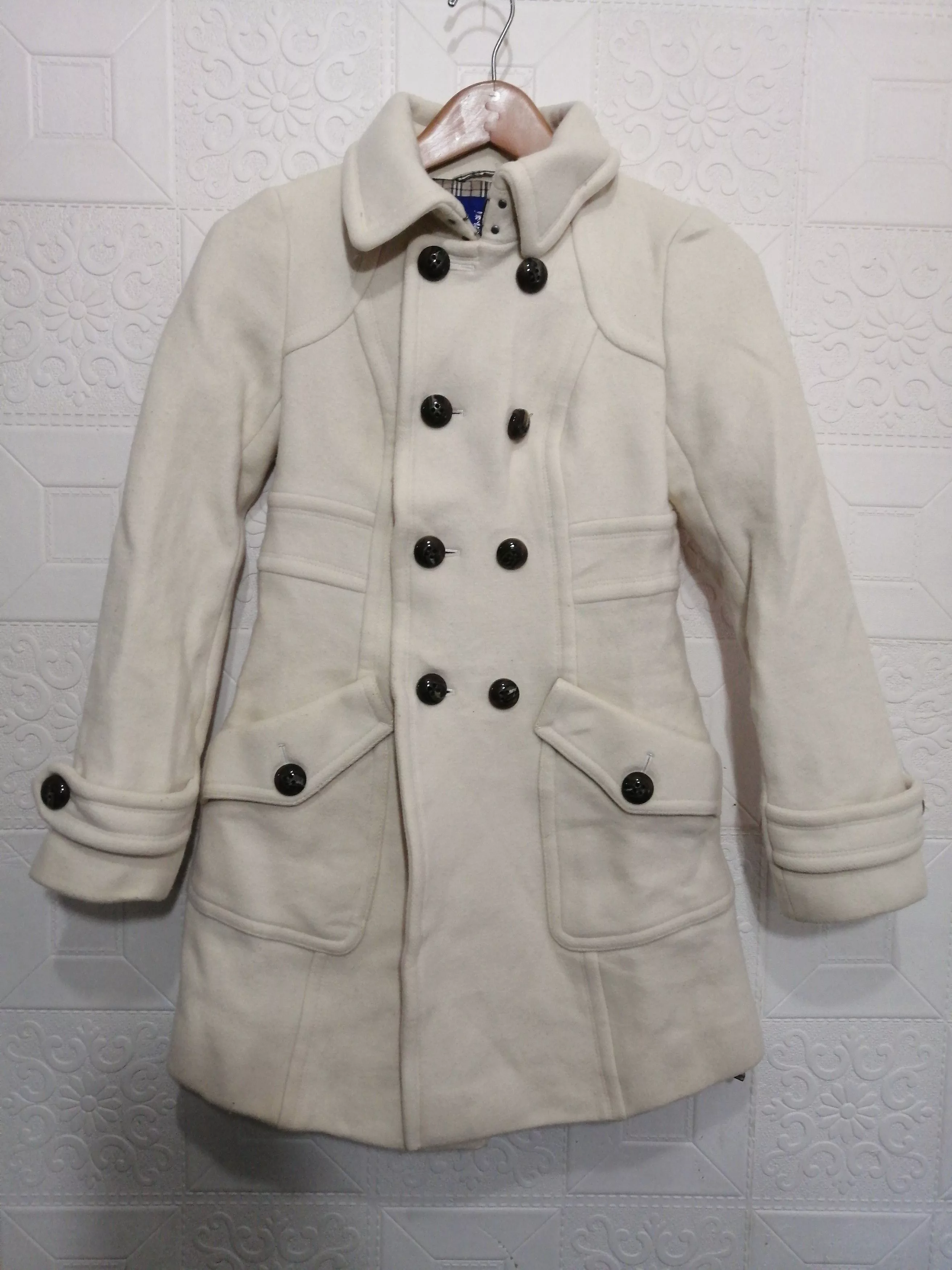 Burberry Coats Burberry Blue Label Pea Coat Multi
