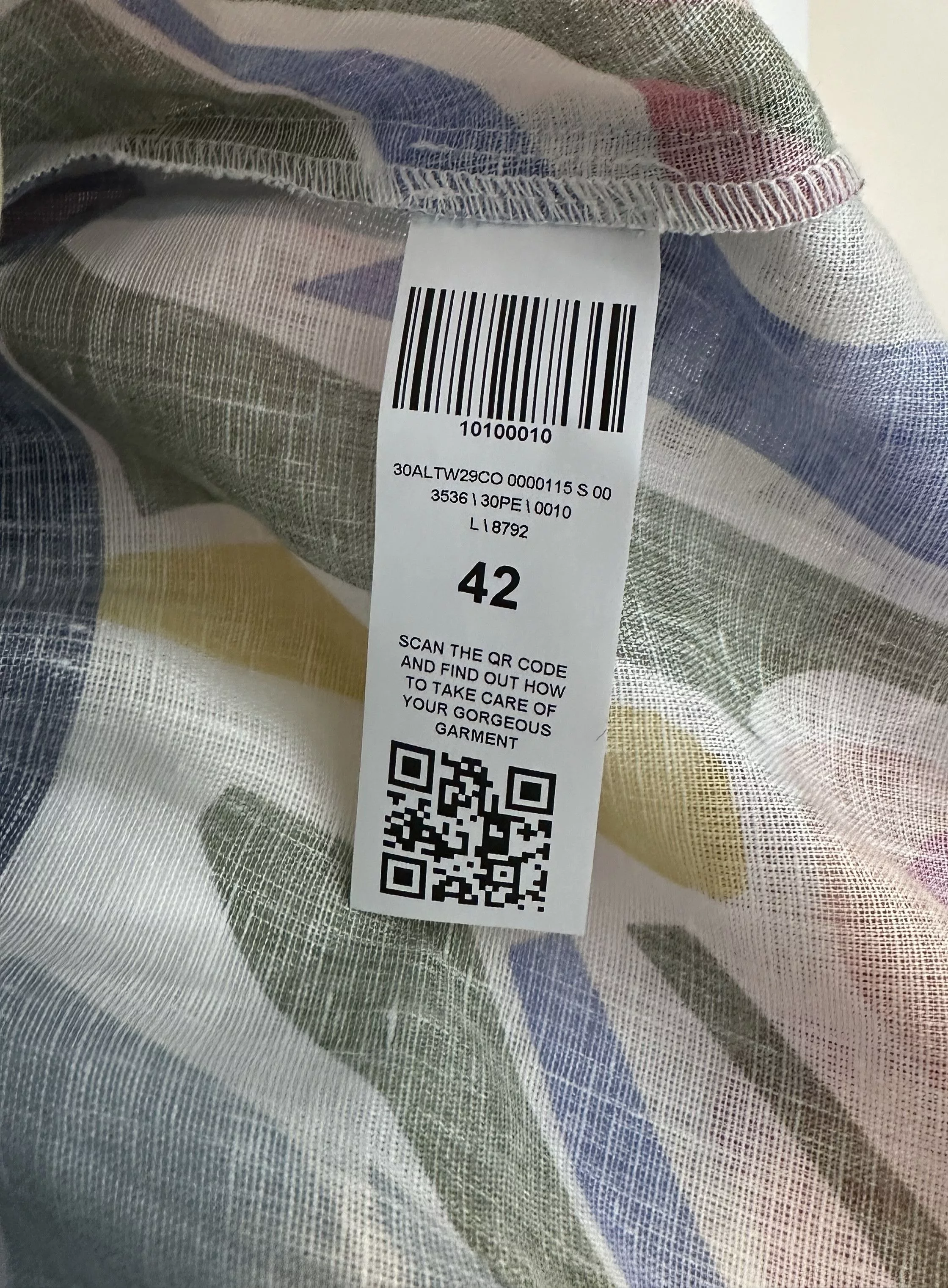 120% Lino Blouses 120% Lino Linen top blouse Multi