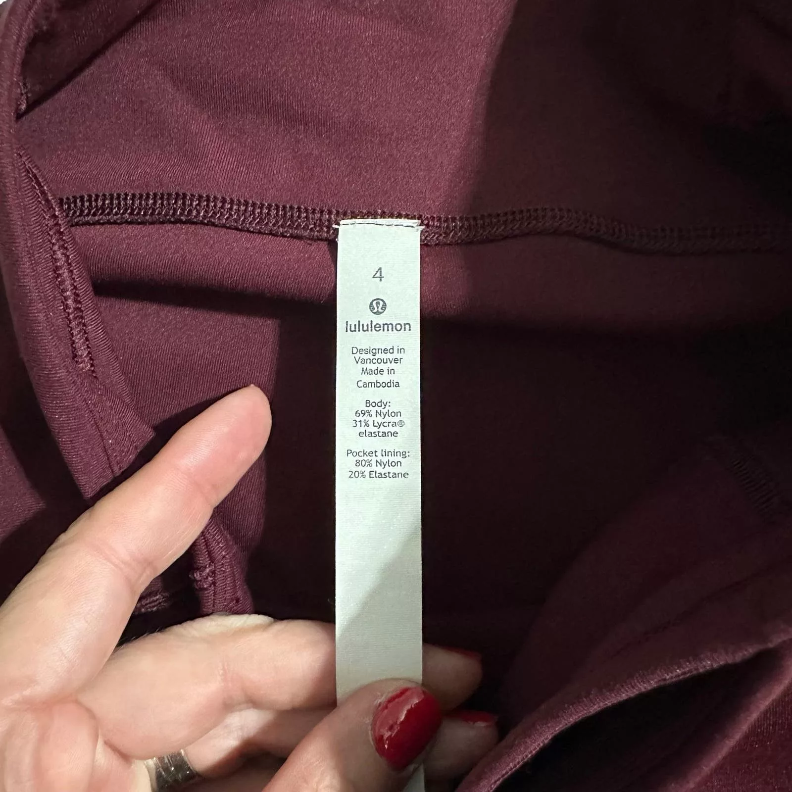 lululemon leggings size 4 Brown