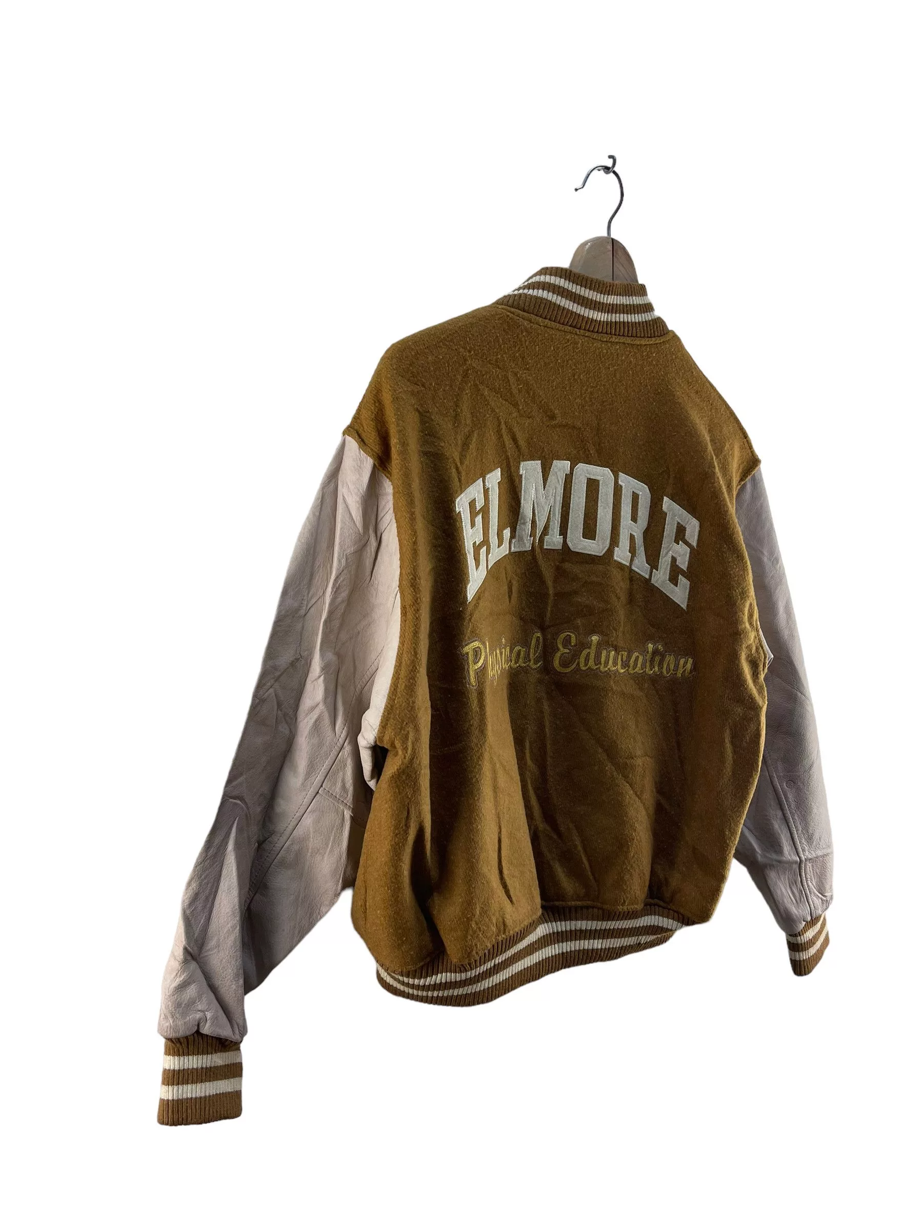 Other Jackets Other Vintage Forest Hills School Varsity Jacket Brown