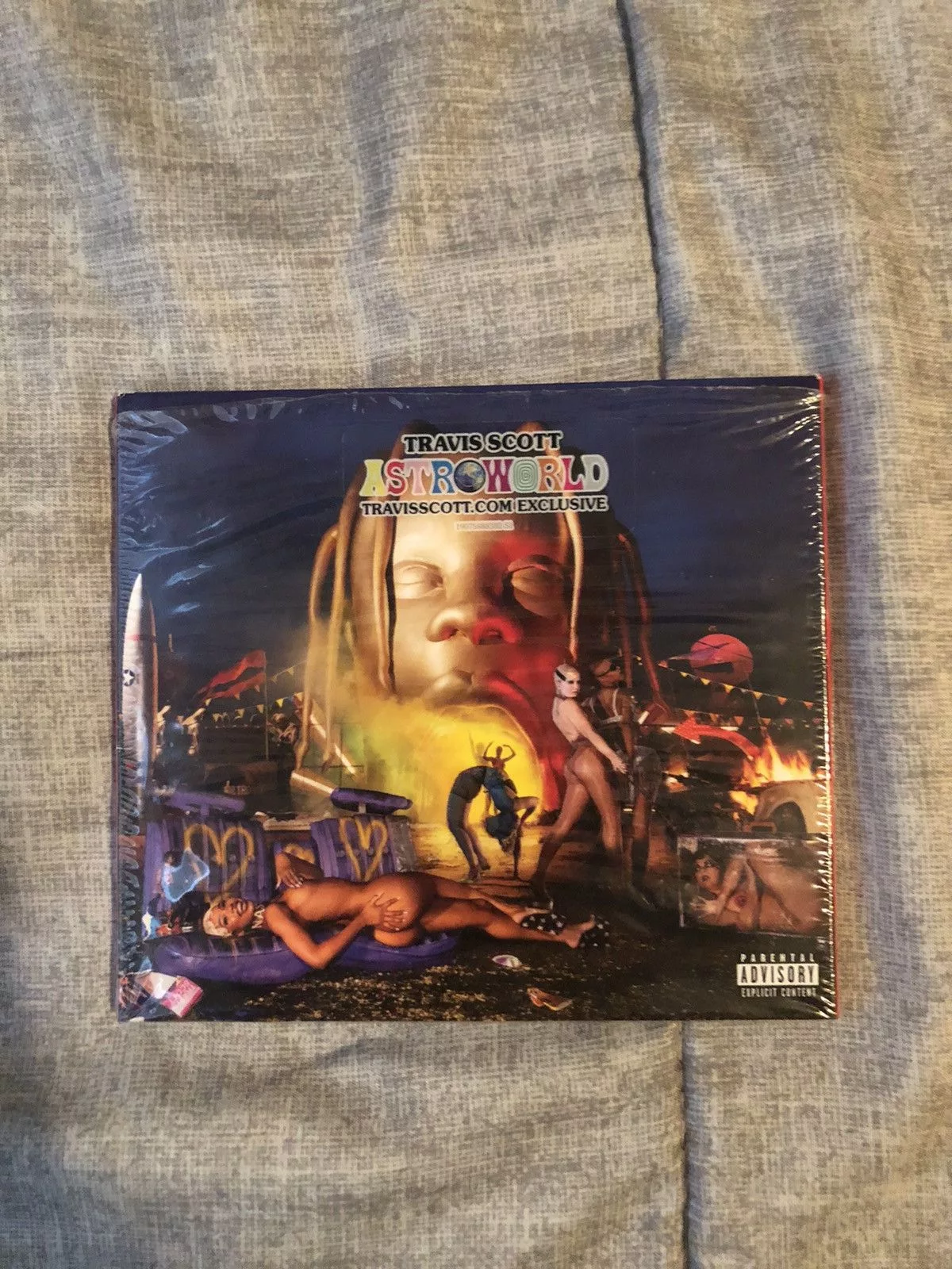 Travis Scott Miscellaneous Travis Scott ASTROWORLD NIGHT COVER (LIMITED EDITION) CD Multi Streetwear