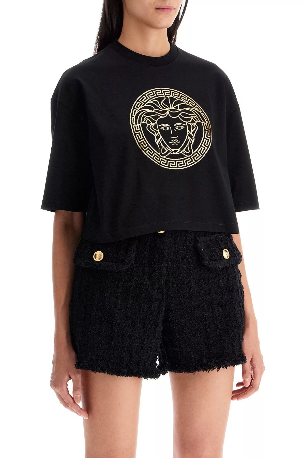 Versace Polos VERSACE Cropped Medusa T Multi