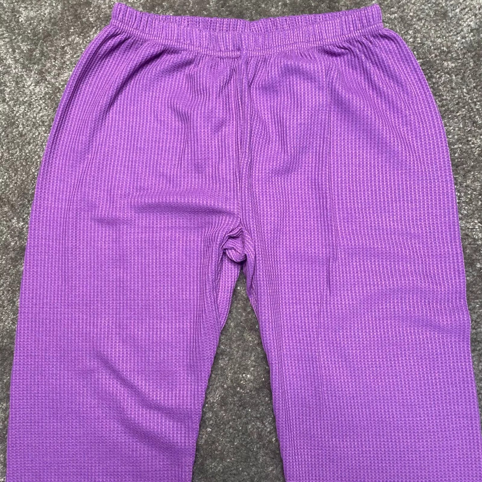 Other Pants Other NWOT Thermal Pants Purple