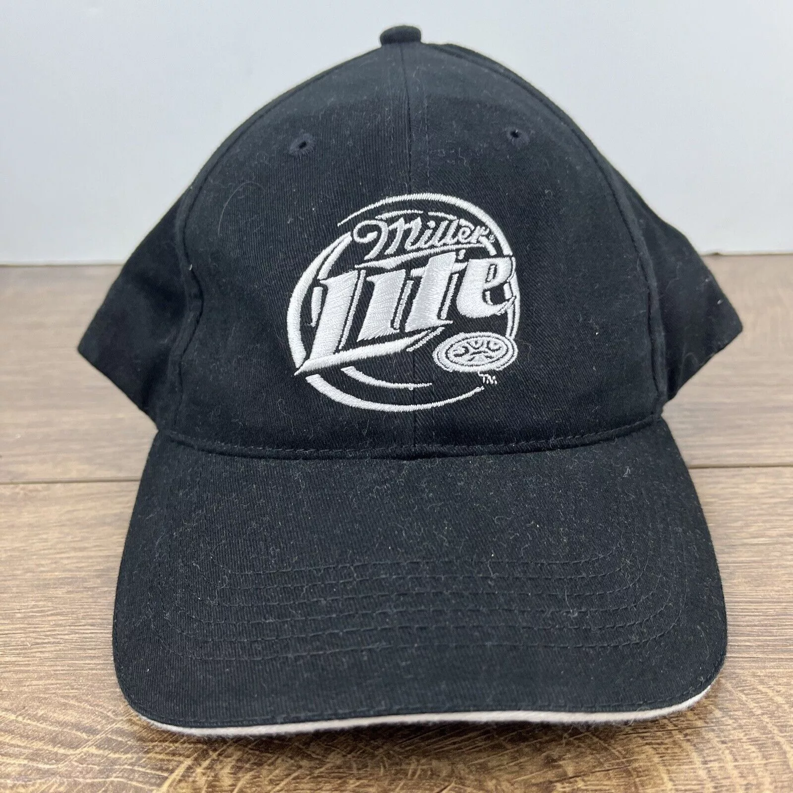 Other Hats Other Miller Lite Hat Miller Black Hat Adjustable Miller Lite Adul