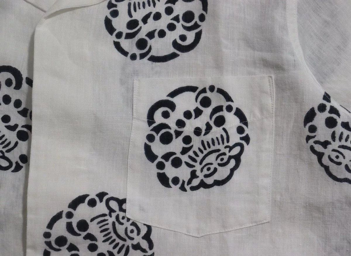 Visvim Shirts Button Ups Visvim 21ss Free Edge Shirt Little Cloud White