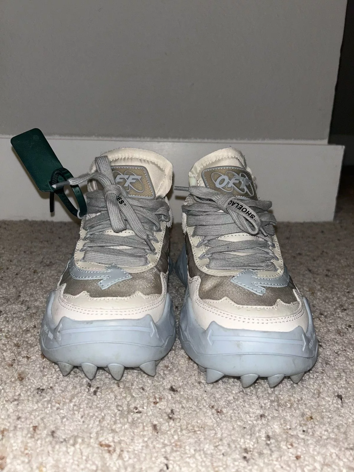 Off-White Low Top Sneakers Off-White Off white Brown