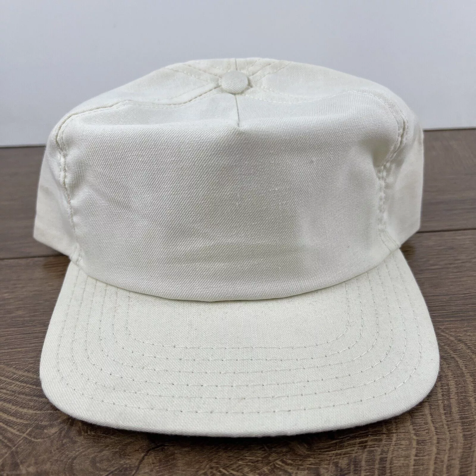 Other Hats Other Plain White Hat White Hat Plain Adjustable Snapback Adult Si