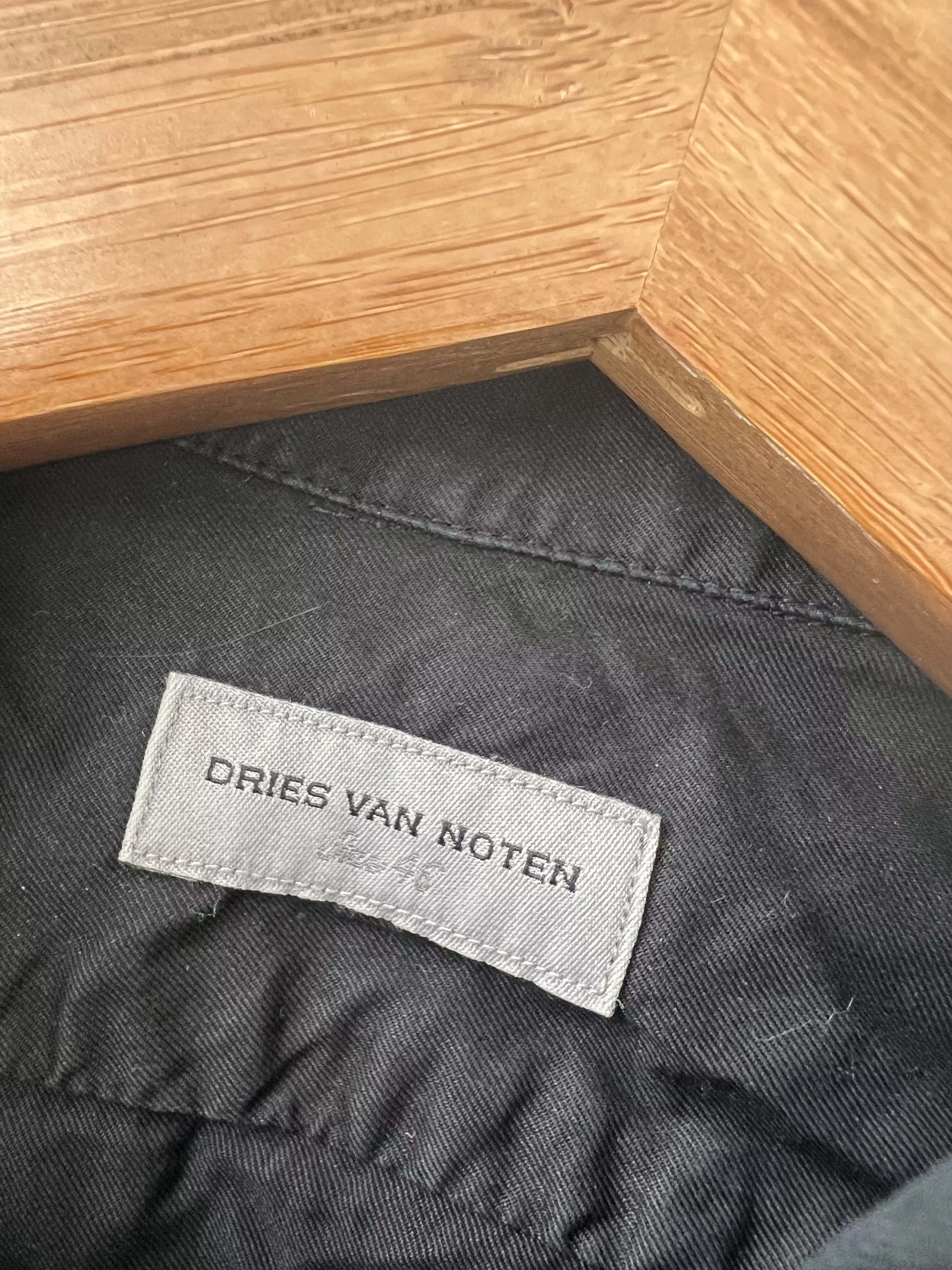 Dries Van Noten Light Jackets Dries Van Noten Overshirt 46 Blue