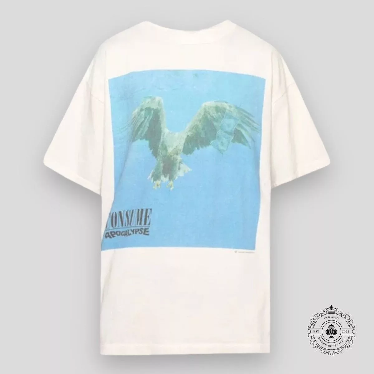 Saint Michael Short Sleeve T Shirts Saint Michael Consume S/S T-Shirt White