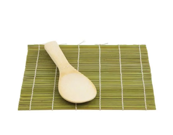--Sushi Mat W/Paddle