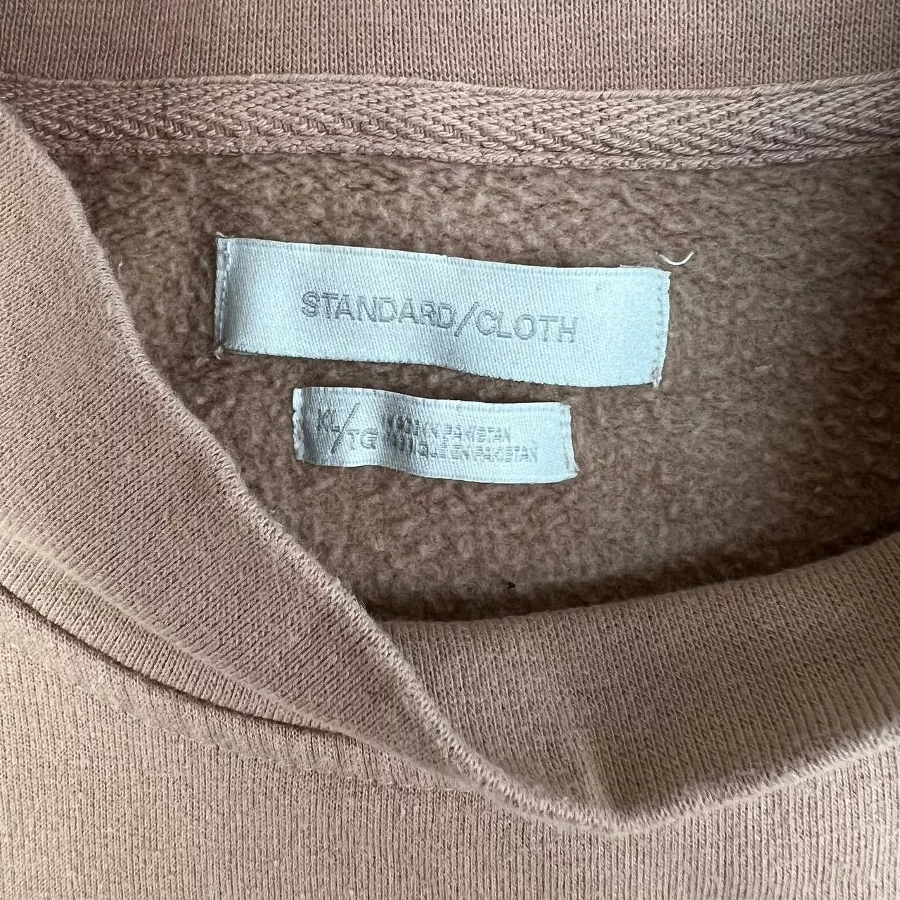 Other Sweatshirts Hoodies Other Standard/Cloth Sweatshirt Mens Pullover Long Sleeves XL Brown