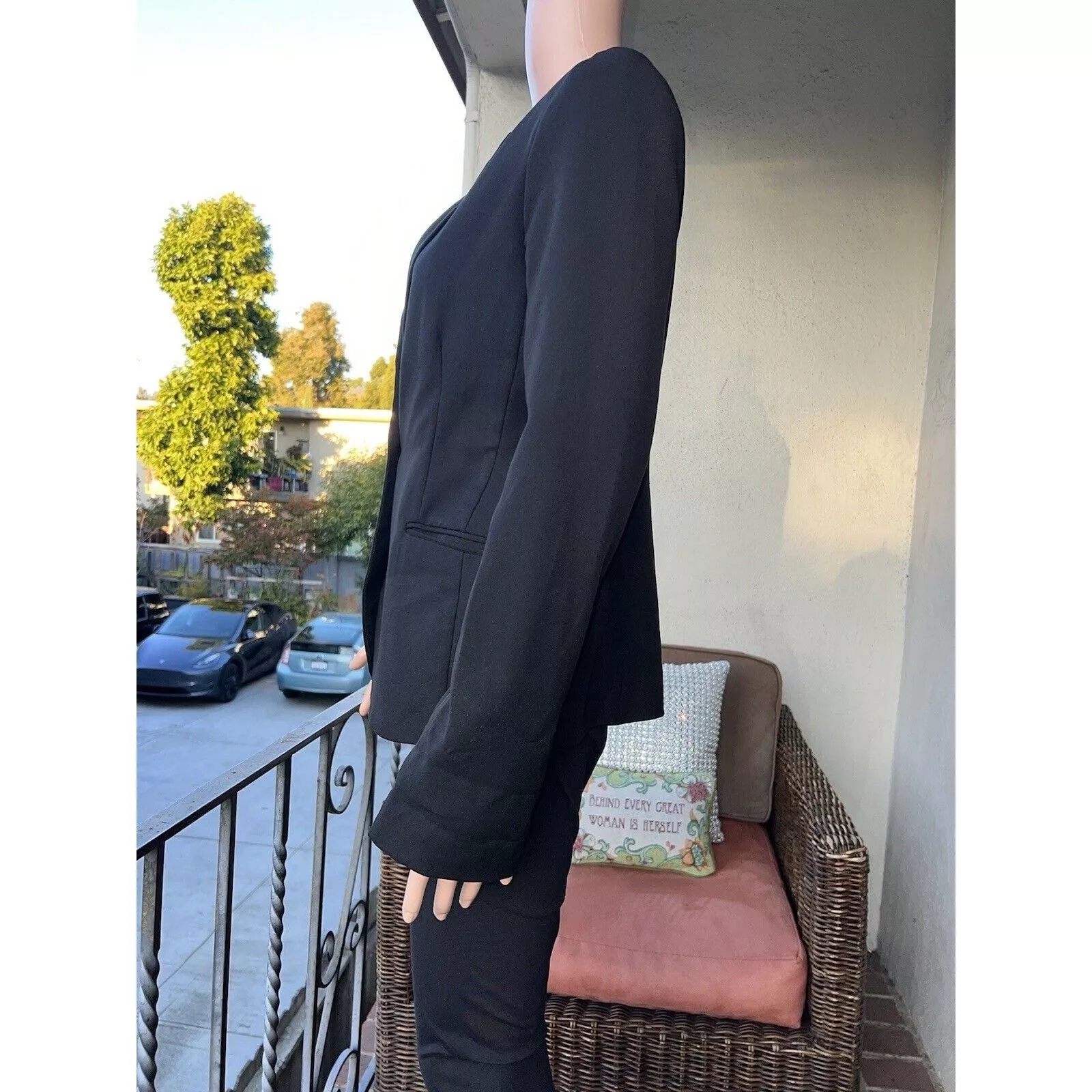 Other Jackets Other Ambiance Women's Long Sleeve Formal Cocktail Blazer Medium Black