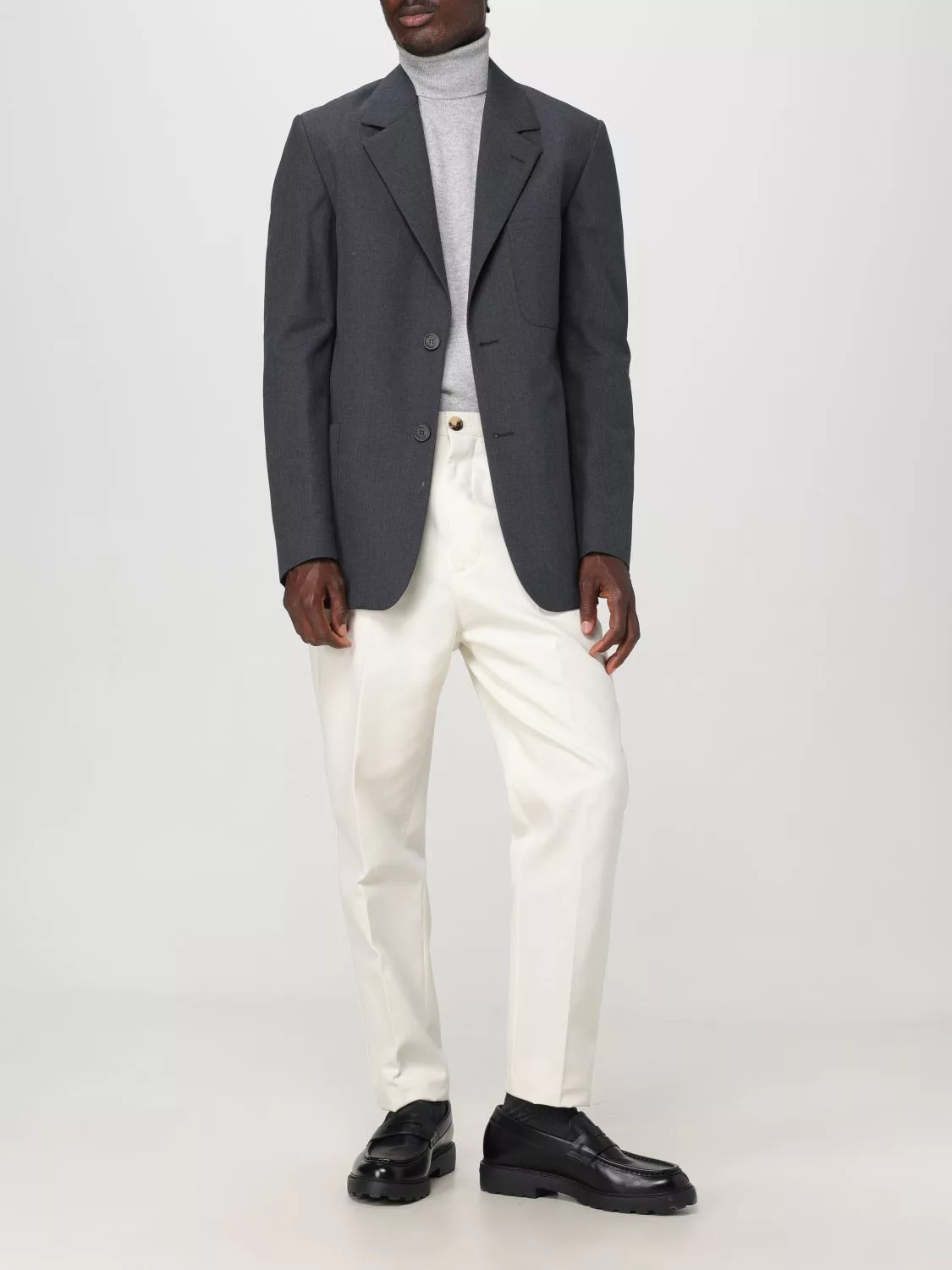 Golden Goose Bombers Golden Goose Jacket Men Charcoal Multi