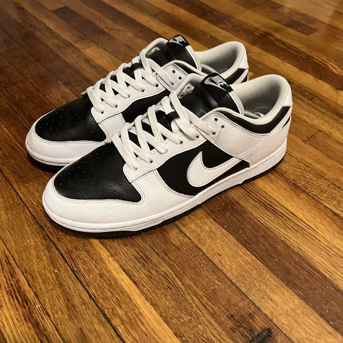 Nike Low Top Sneakers Nike Dunk Black White Size 11