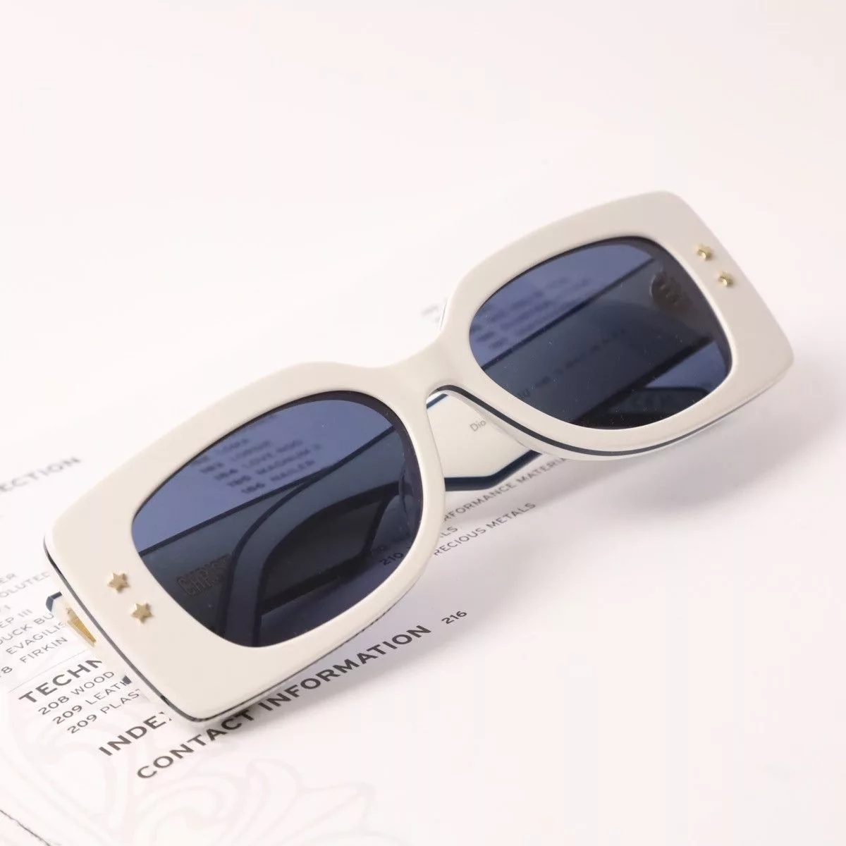 Dior Sunglasses DIOR DIORPACIFIC S1U SUNGLASSES White